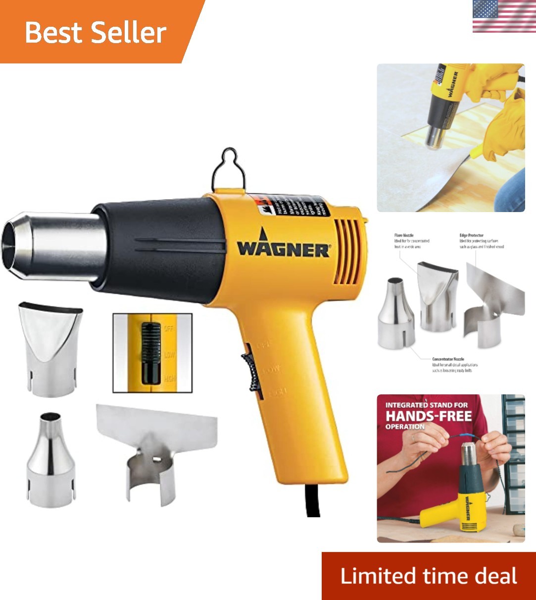 Spraytech Dual Temp Heat Gun Kit