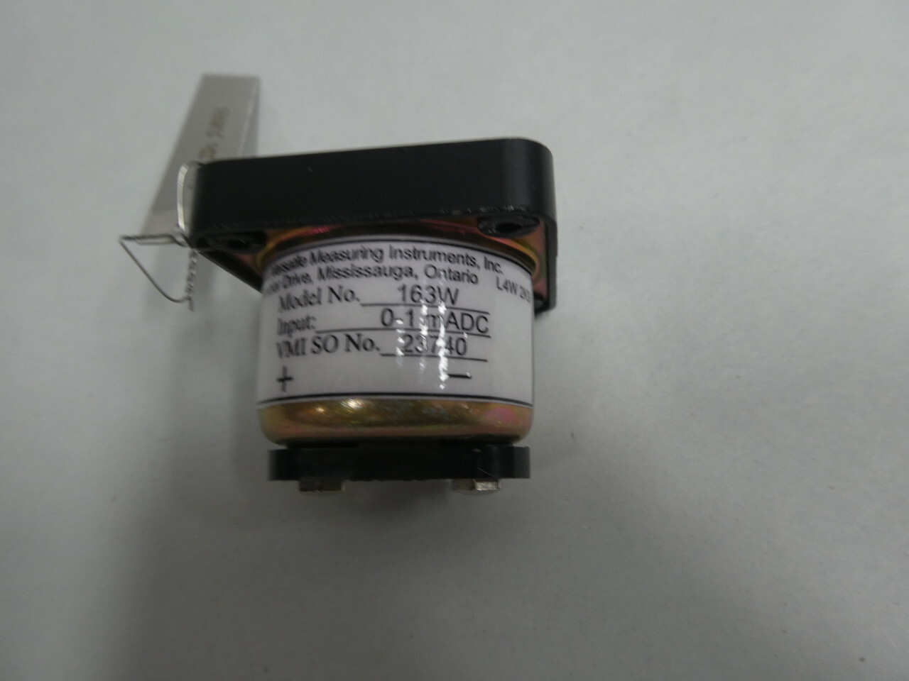 Versatile Measuring Instruments 163W Ammeter 0-75ac Amp