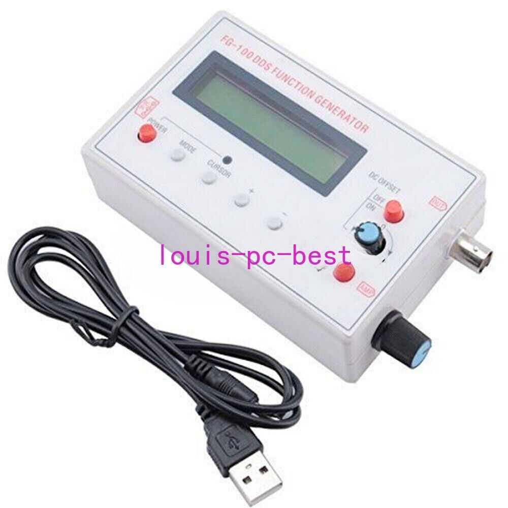 1HZ-500KHz DDS Signal Generator FG-100b Frequency Sine Square Triangle Wave