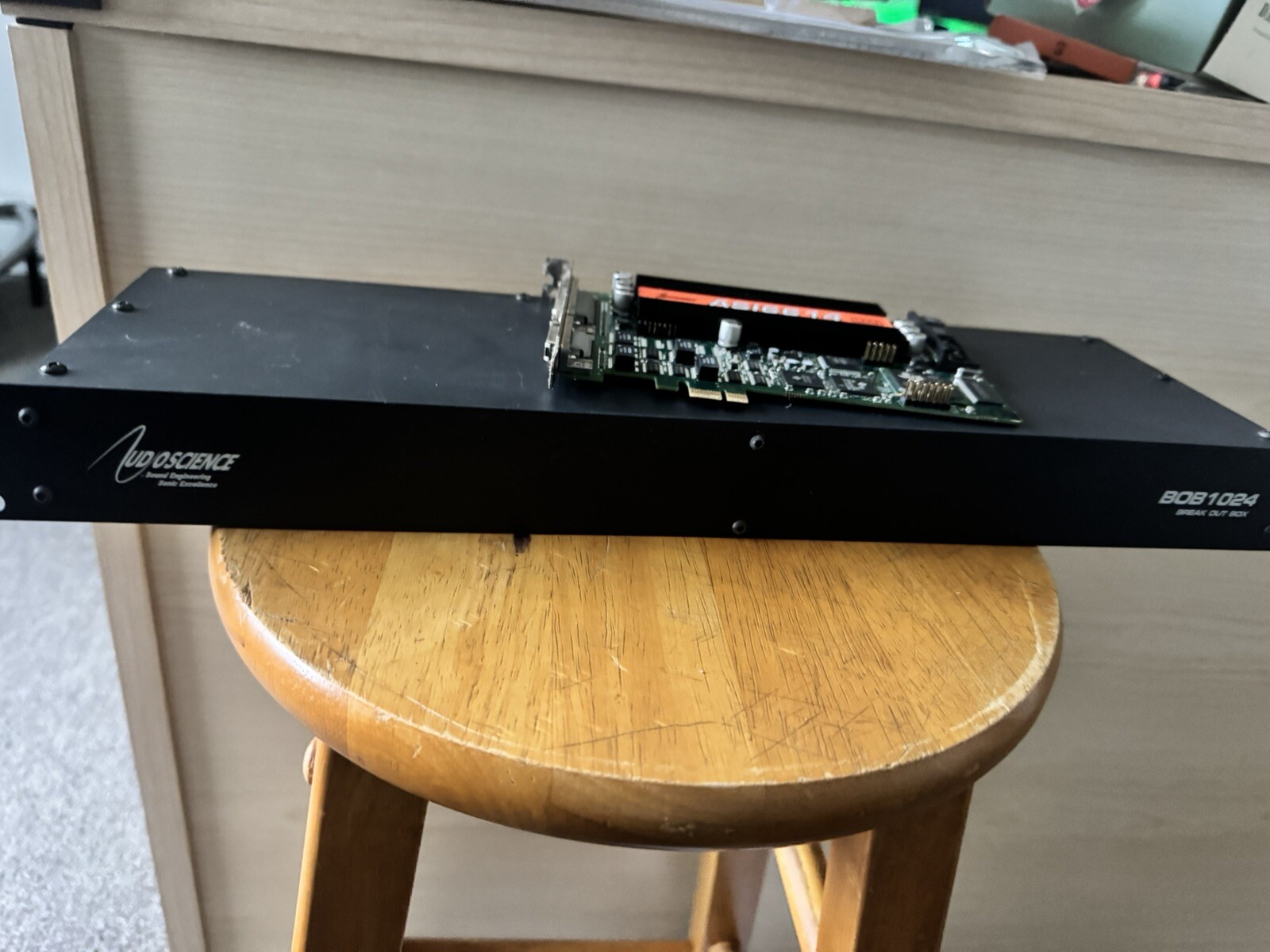 Rack Mounted XLR Breakout Box AudioScience BOB1024 BOB 1024