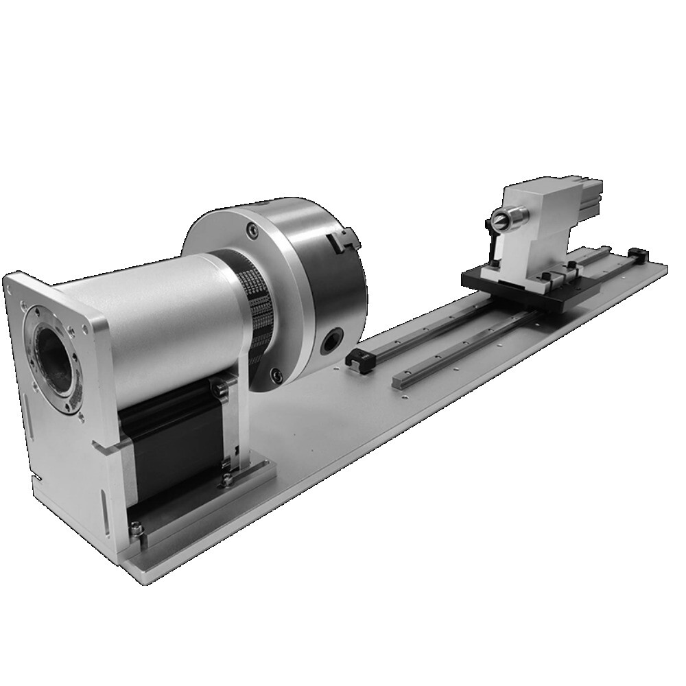 XDW125 XDW160 XDW200 Pneumatic Welding Rotary Fixture for Fiber Laser Engraving