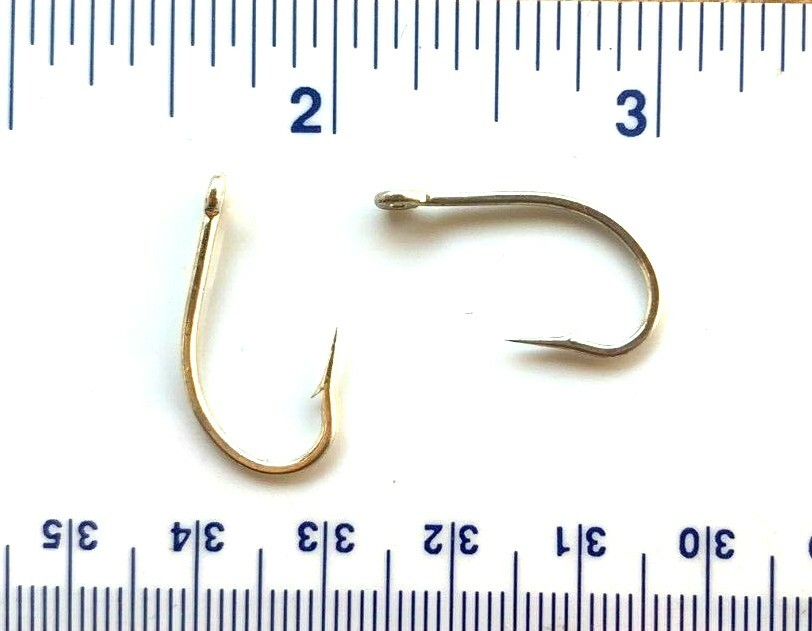 100 Matzuo 130050 O'Shaughnessy Sea Armor Live Bait Fish Hooks size 1