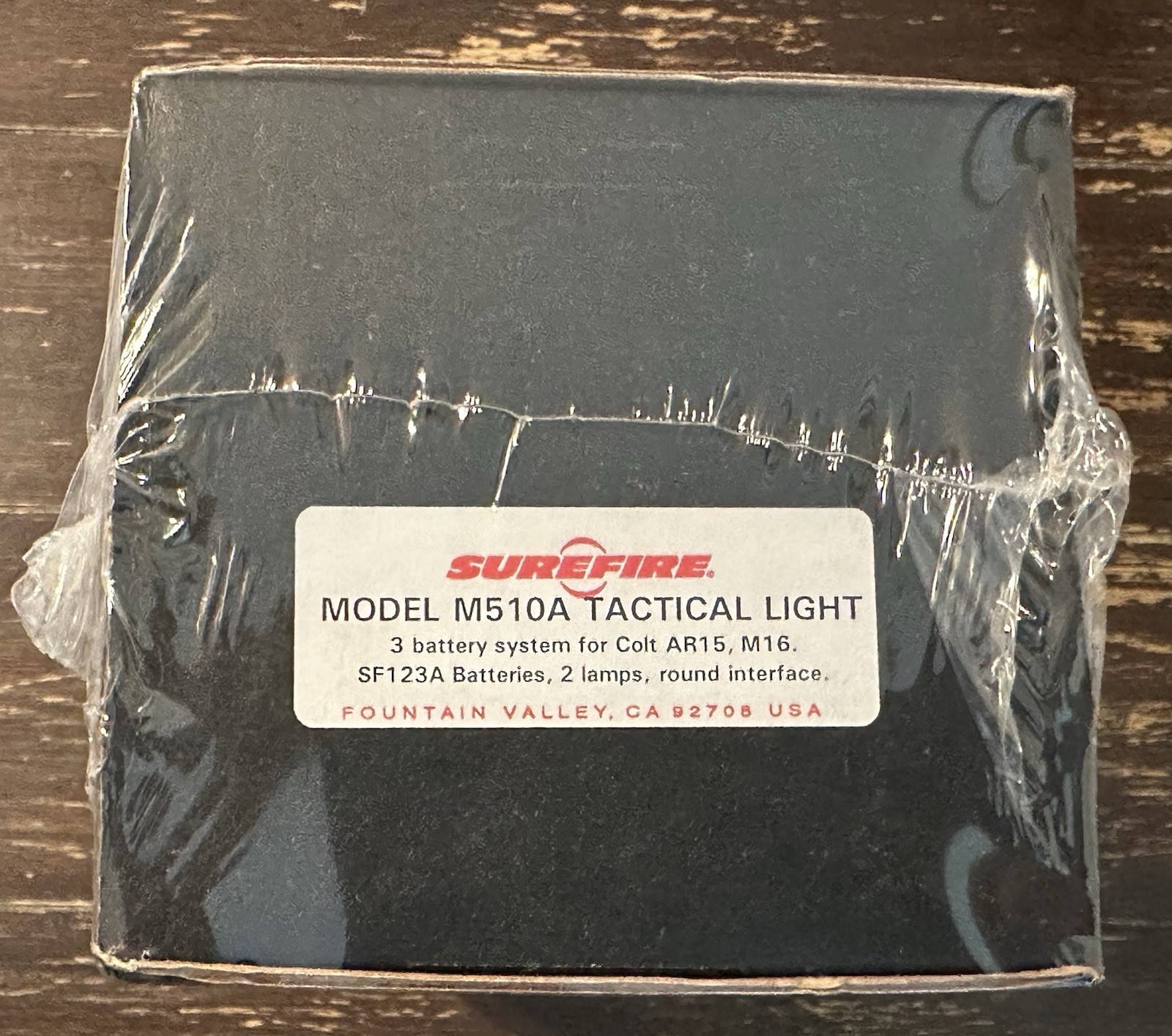 NOS SureFire M510A Rifle Length Weapon Light - GWOT - Collector - COLT