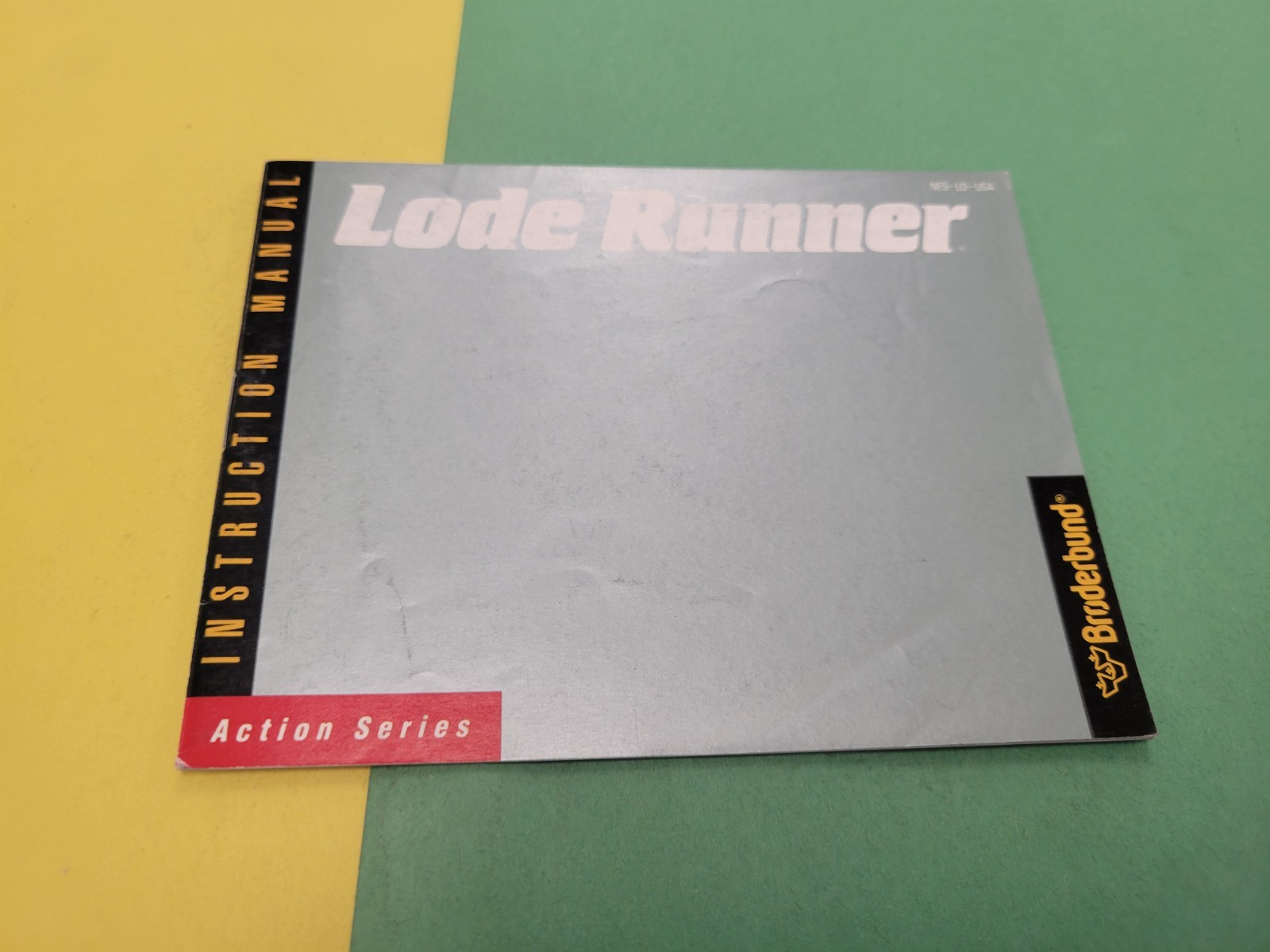 Lode Runner Nintendo NES Manual Instruction Booklet Authentic