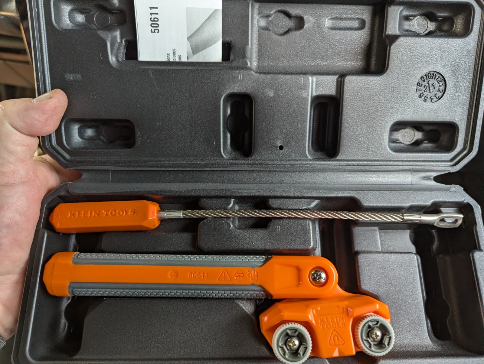 KLEIN TOOLS 50611 Magnetic Wire Puller 794J82
