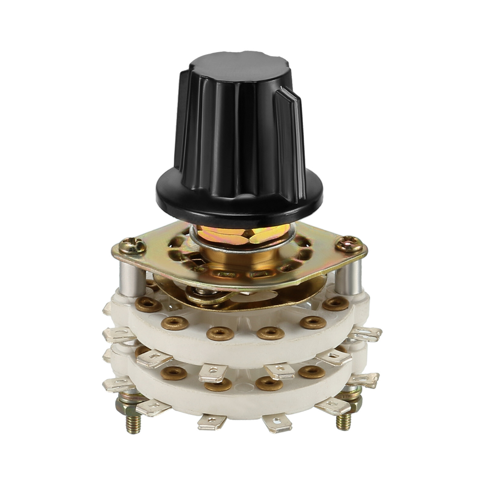 Band Rotary Switch 2P8T 2 Pole 8 Position Selectable 2 Deck