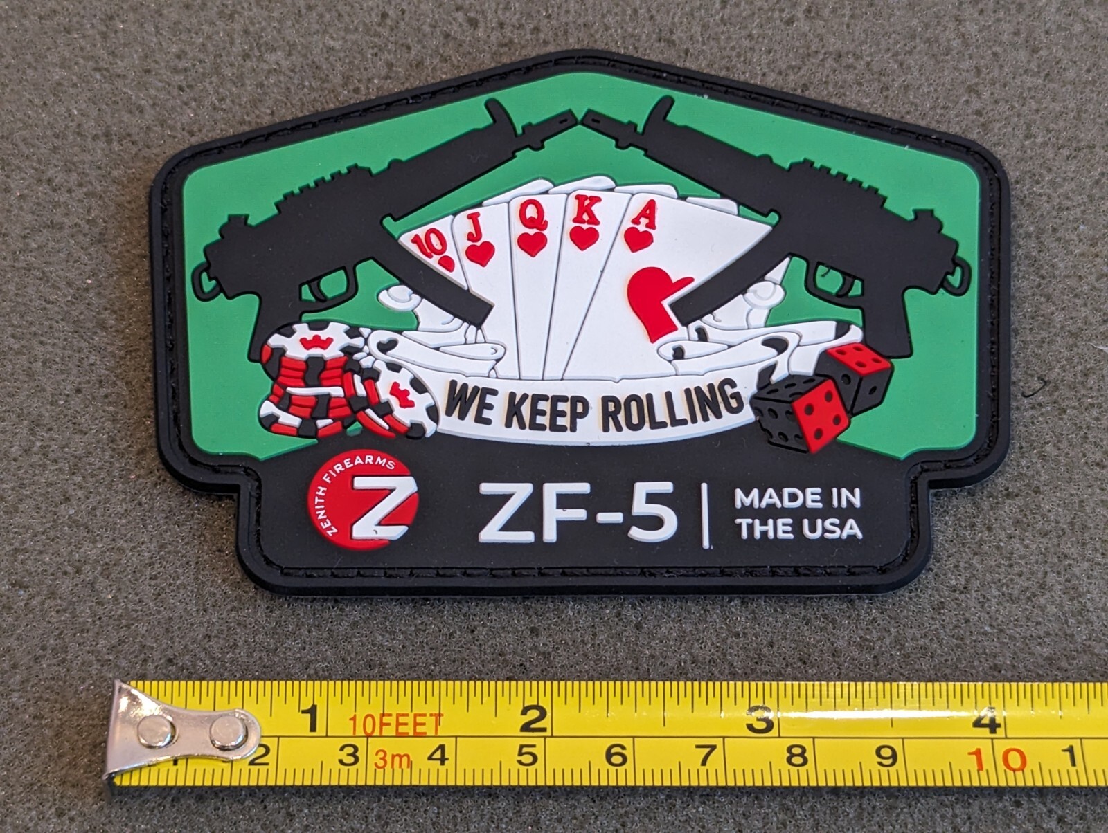 Zenith Firearms "We Keep Rolling" Patch SHOT SHOW 2024