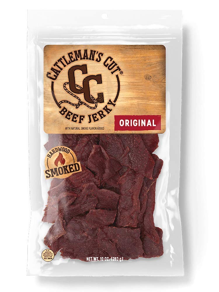 Cattleman's Cut Original Beef Jerky, 10 Ounce 10 (Pack of 1)