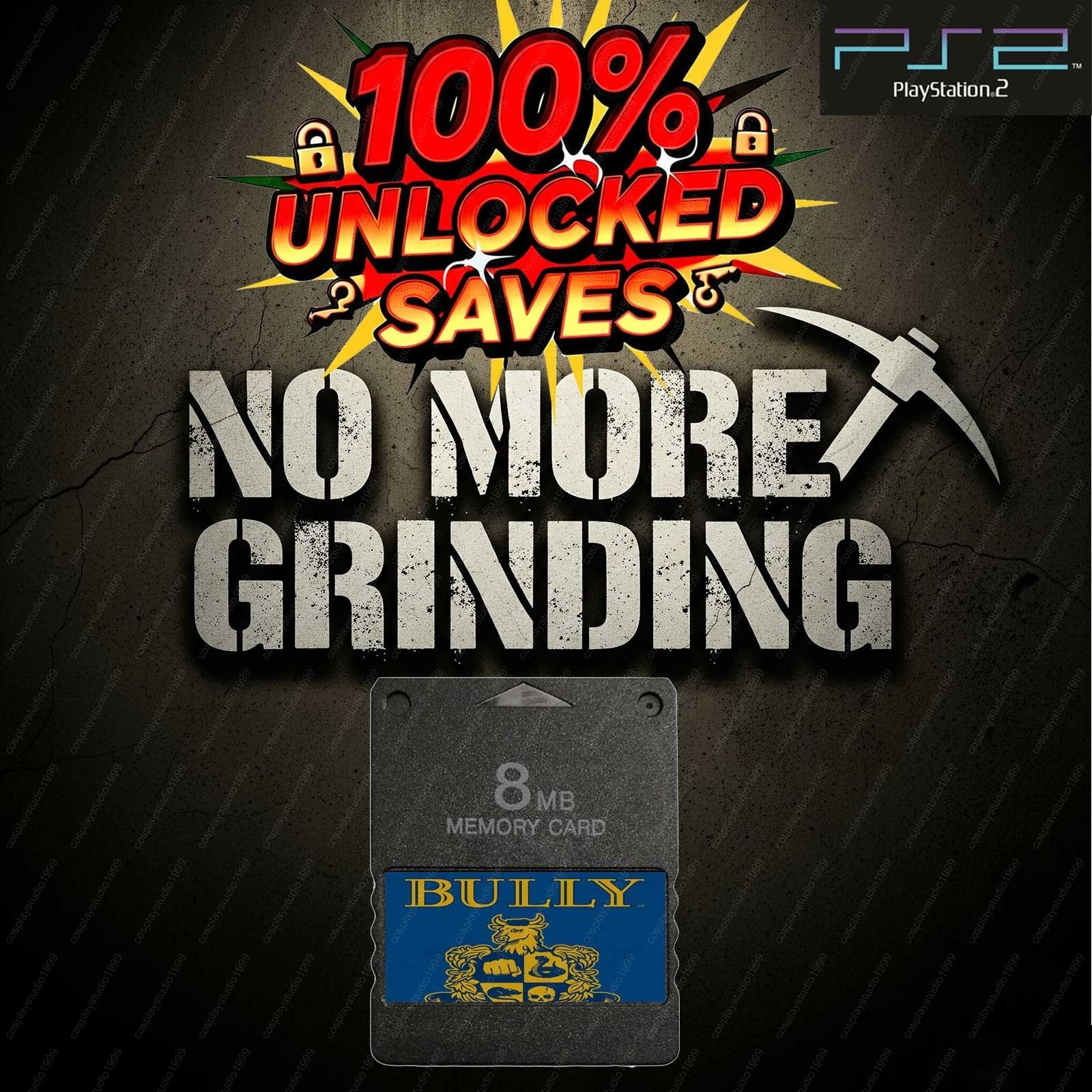 Bully PS2 Memory Card Cheats