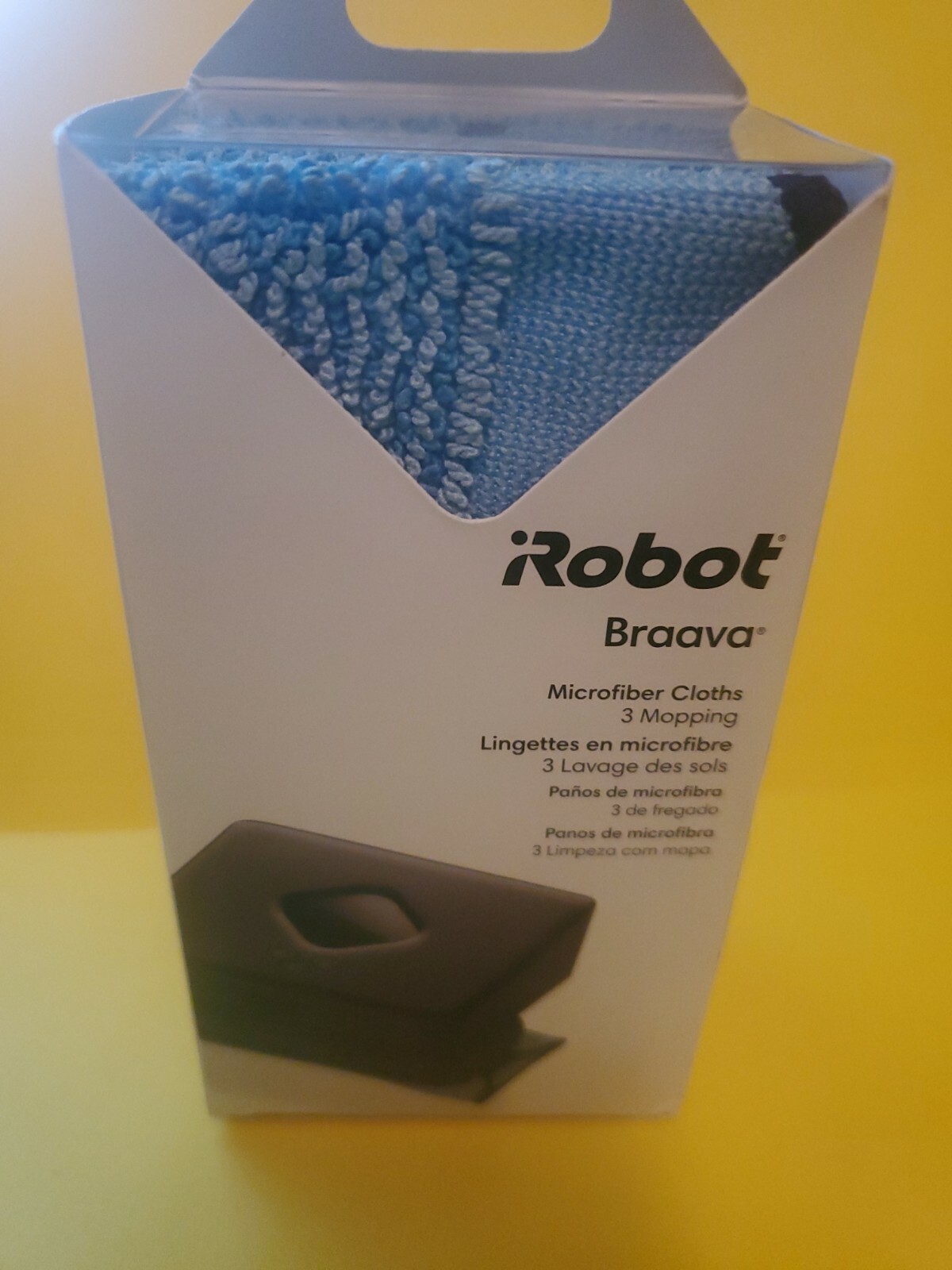 iRobot Braava Microfiber Mop Cloths, 3 pack - New in Box