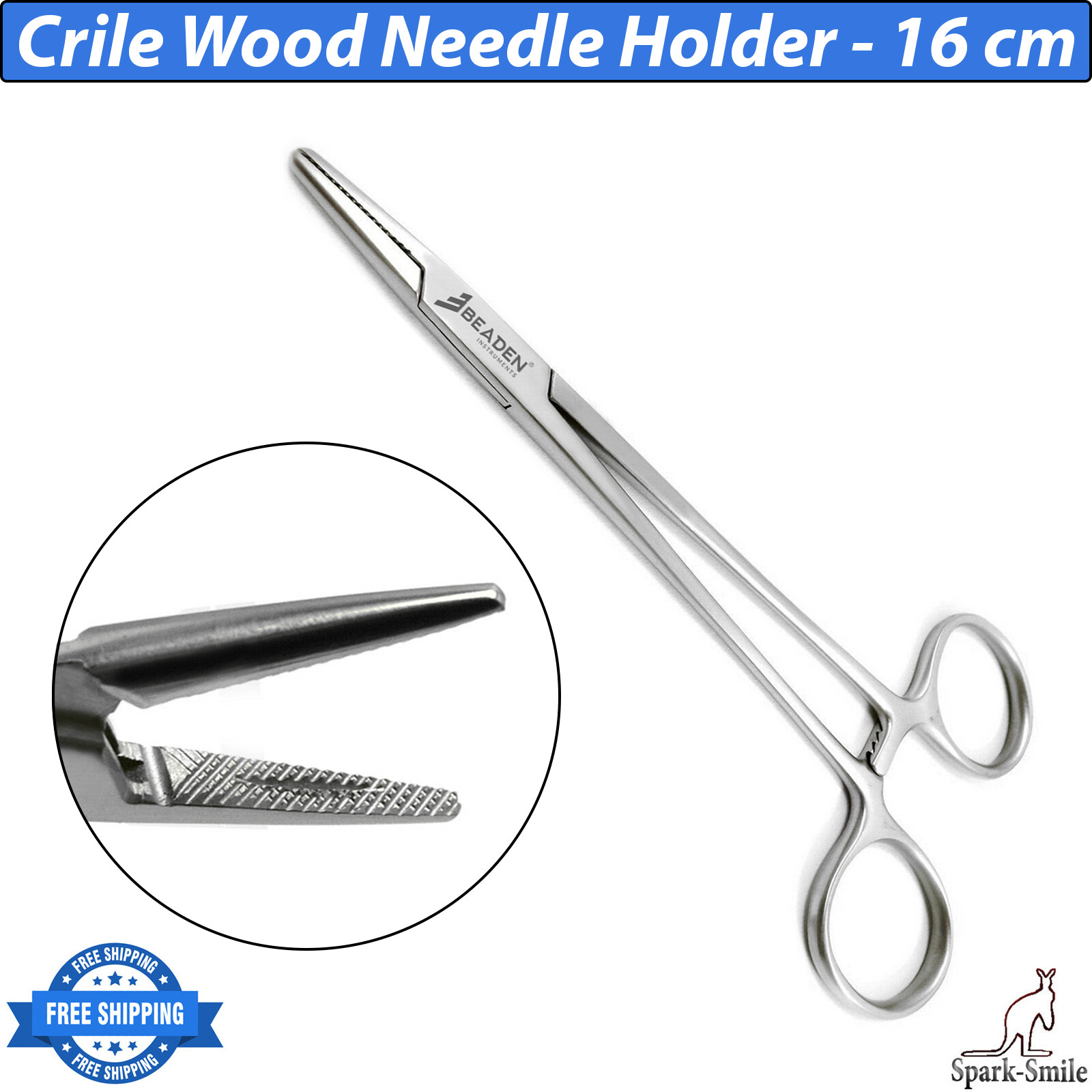 Orthodontic Crile Wood Surgical Needle Holder Forceps Pliers Dental Instruments