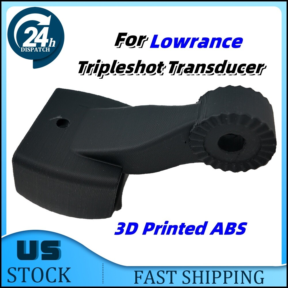 3.5-Inches Reinforced Replacement Mount For Lowrance Tripleshot Transducer US