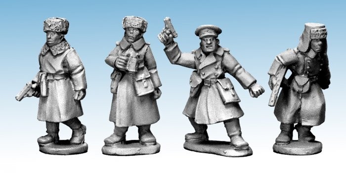Artizan Designs - SWW414 - Soviet Army Command (Winter Gear) - Bolt Action WW2