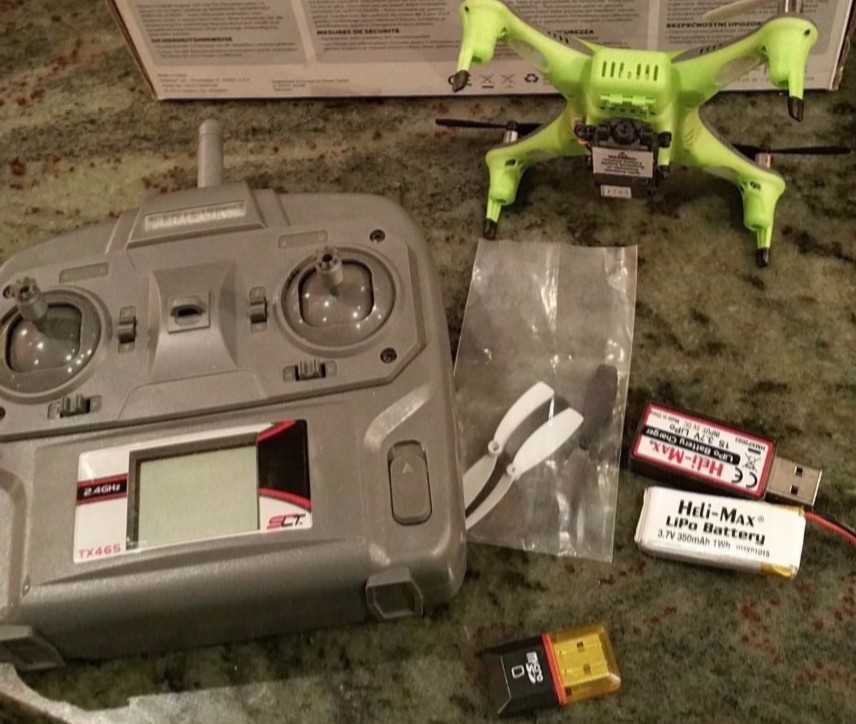 Heli-Max 1Si ReadyToFly Quadcopter, Drone, Video Camera + Auto Return HMXE0832