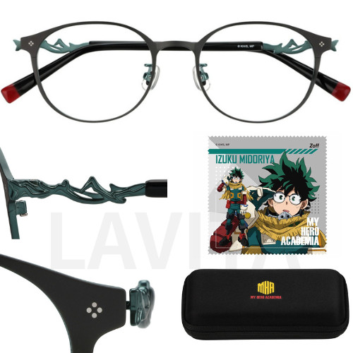 My Hero Academia Izuku Midoriya Eyeglass Glasses Black Mat ZOFF ZY262001-14F1