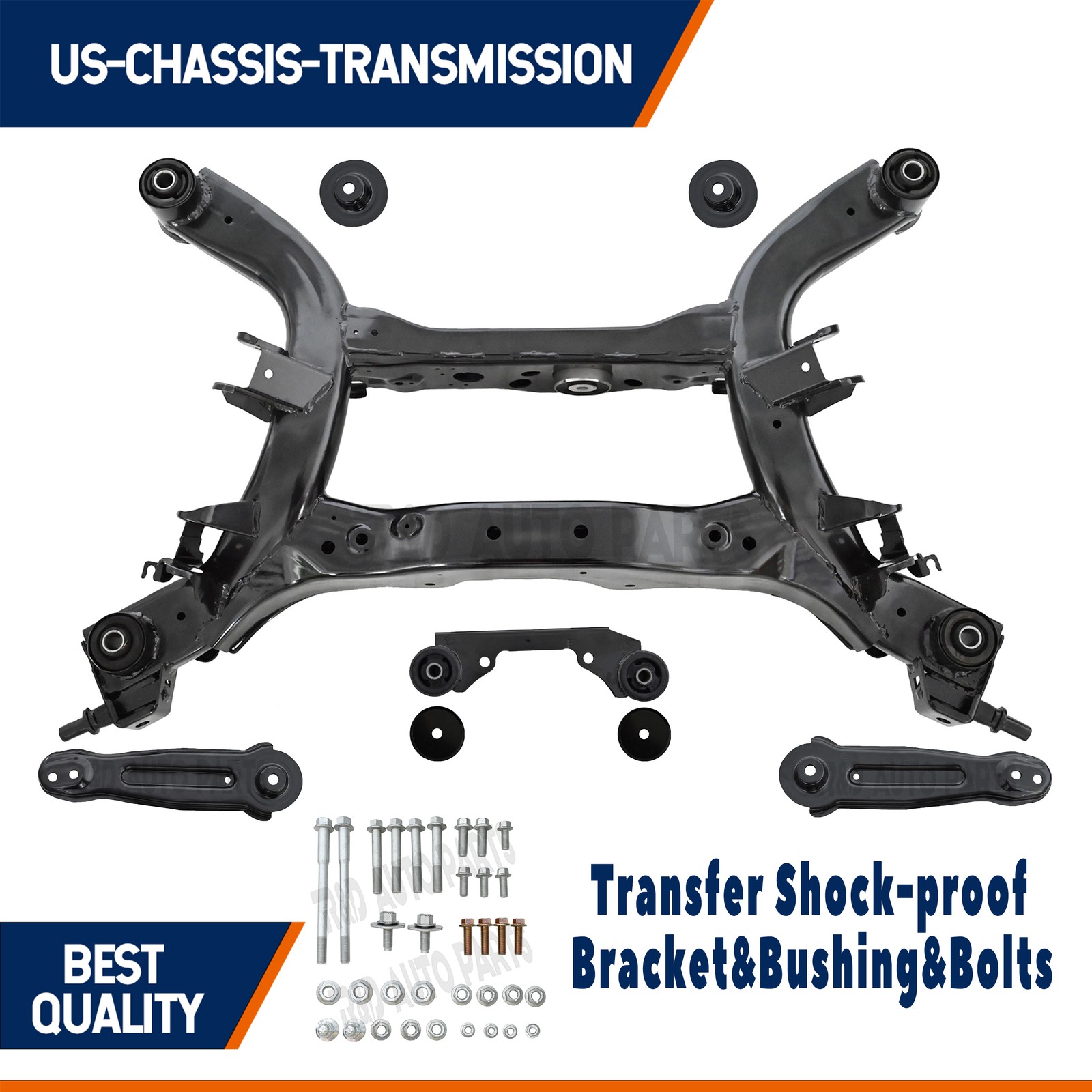 For Nissan Murano 03-07 New Suspension Rear Crossmember Subframe Cradle AWD 4WD