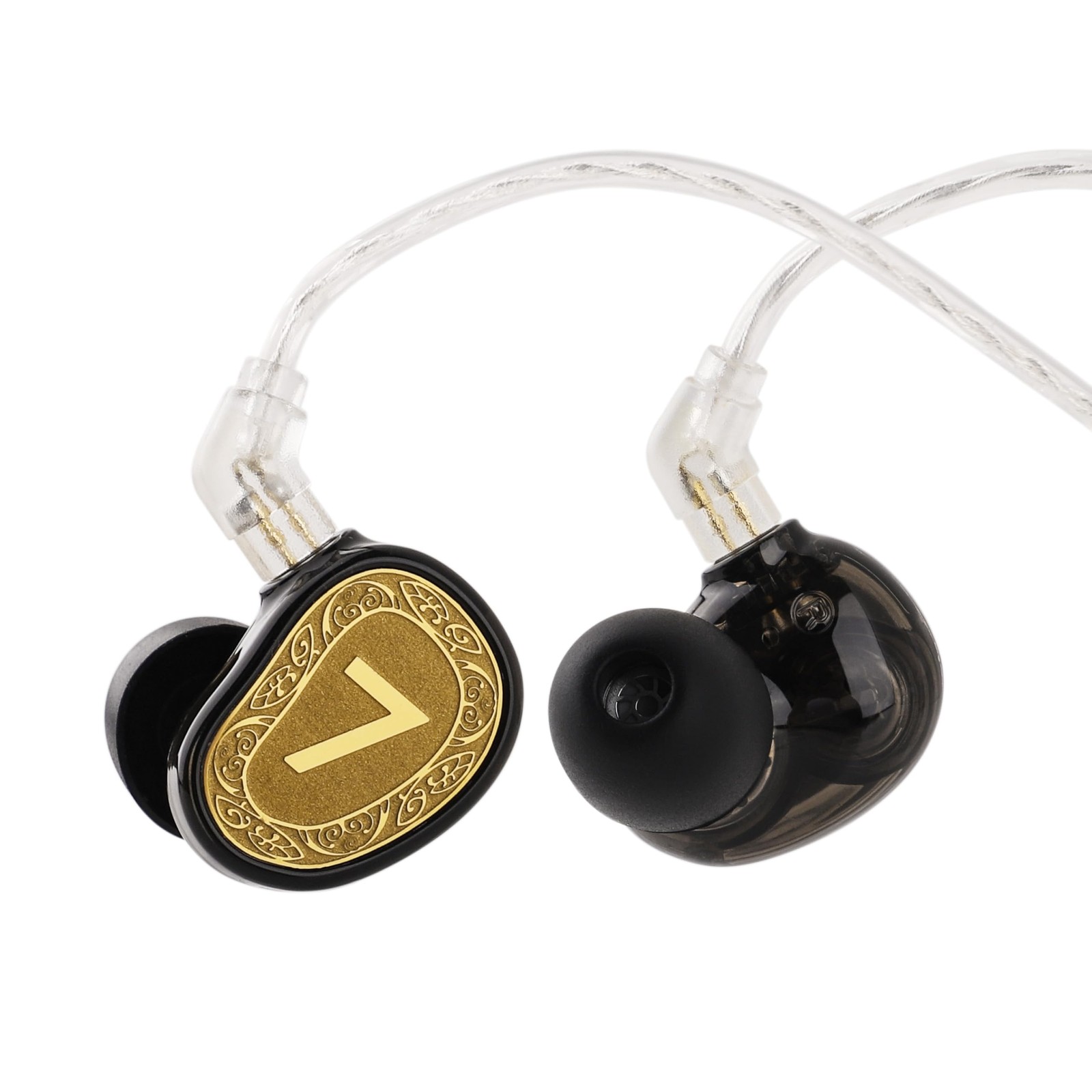 7Hz Elua Ultra in Ear Monitor, Dual Dynamic Driver Earphone, HiFi Wired IEM E...