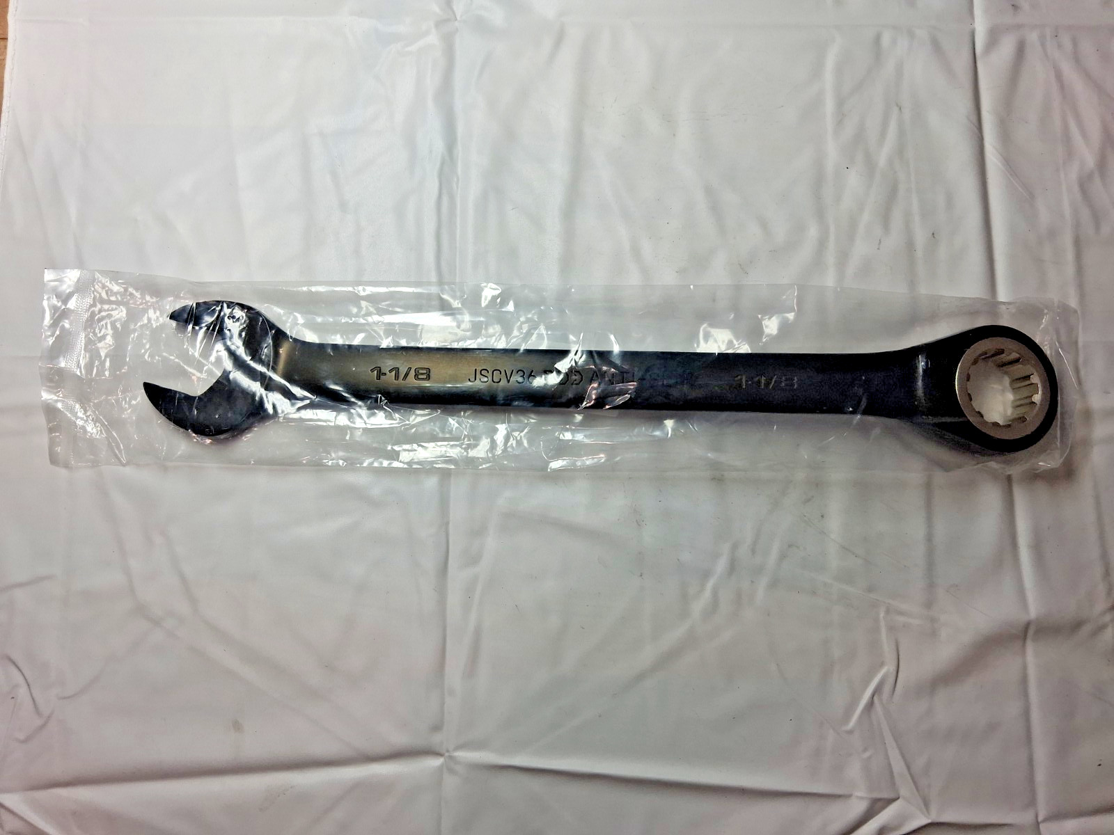 Proto Combination Wrench's 1-1/8" Head Size 15 deg Offset JSCV36