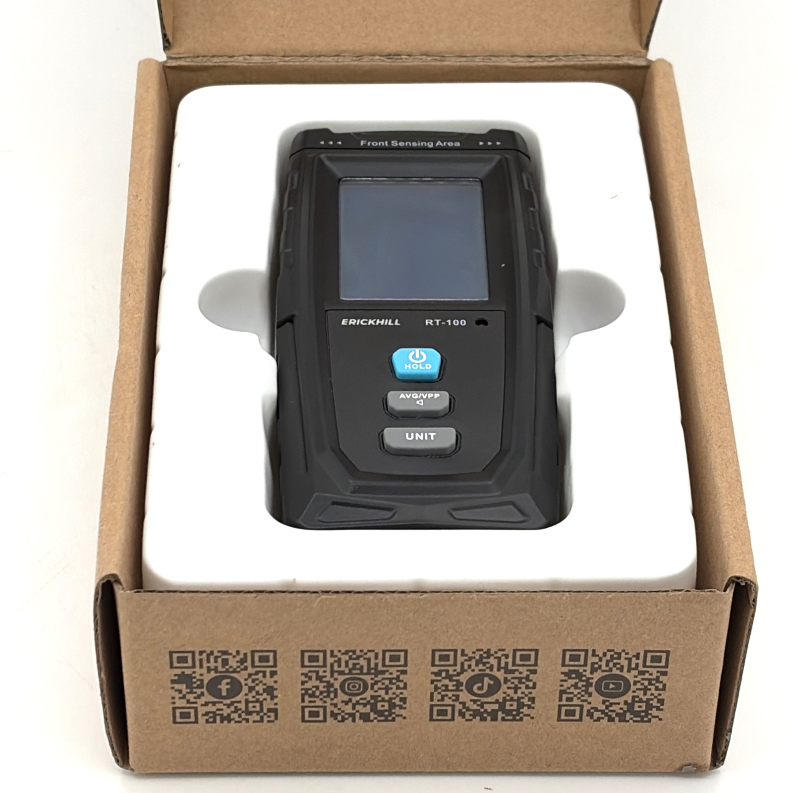 ERICKHILL EMF Meter Electric Magnetic Field Detector LCD Rechargeable