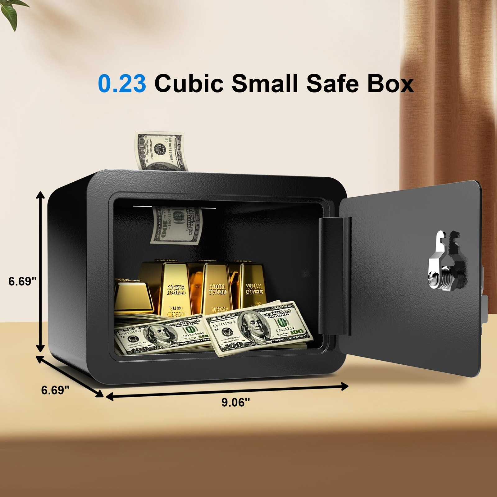 Mini Safe Small Safe Box Money Safe Small Safes for Home Dorm Mini Safes for ...