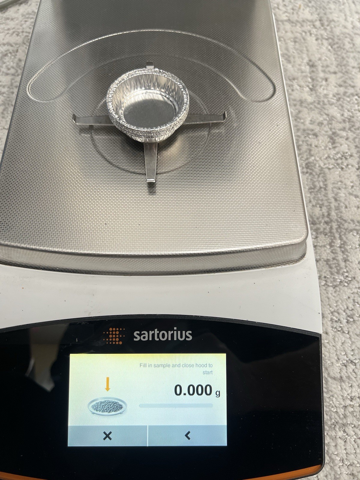 Sartorius Moisture Analyzer - Model MA160