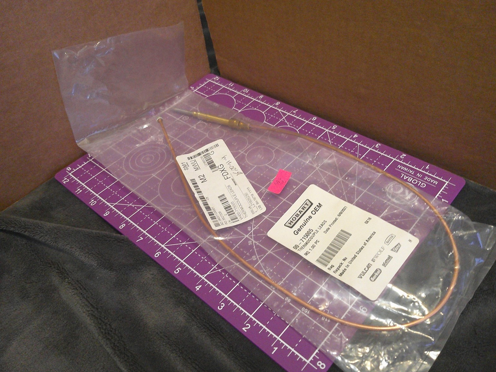 00-715005 - Vulcan Hart Thermocouple Leads 00-715005 Hobart Geniune OEM