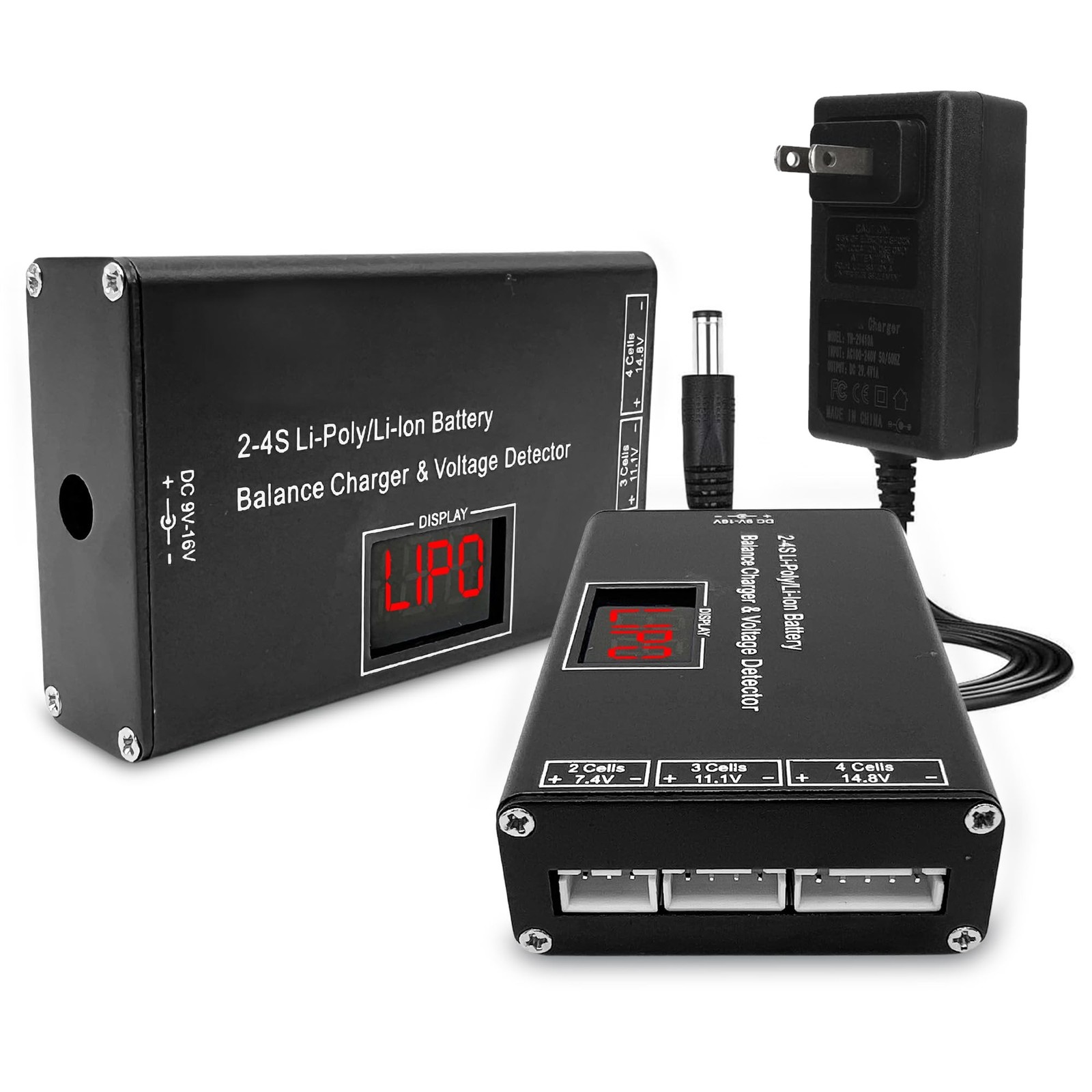 Airsoft Battery Charger LiPo Balance Charger for Lipo/Li-Ion Battery with Wir...