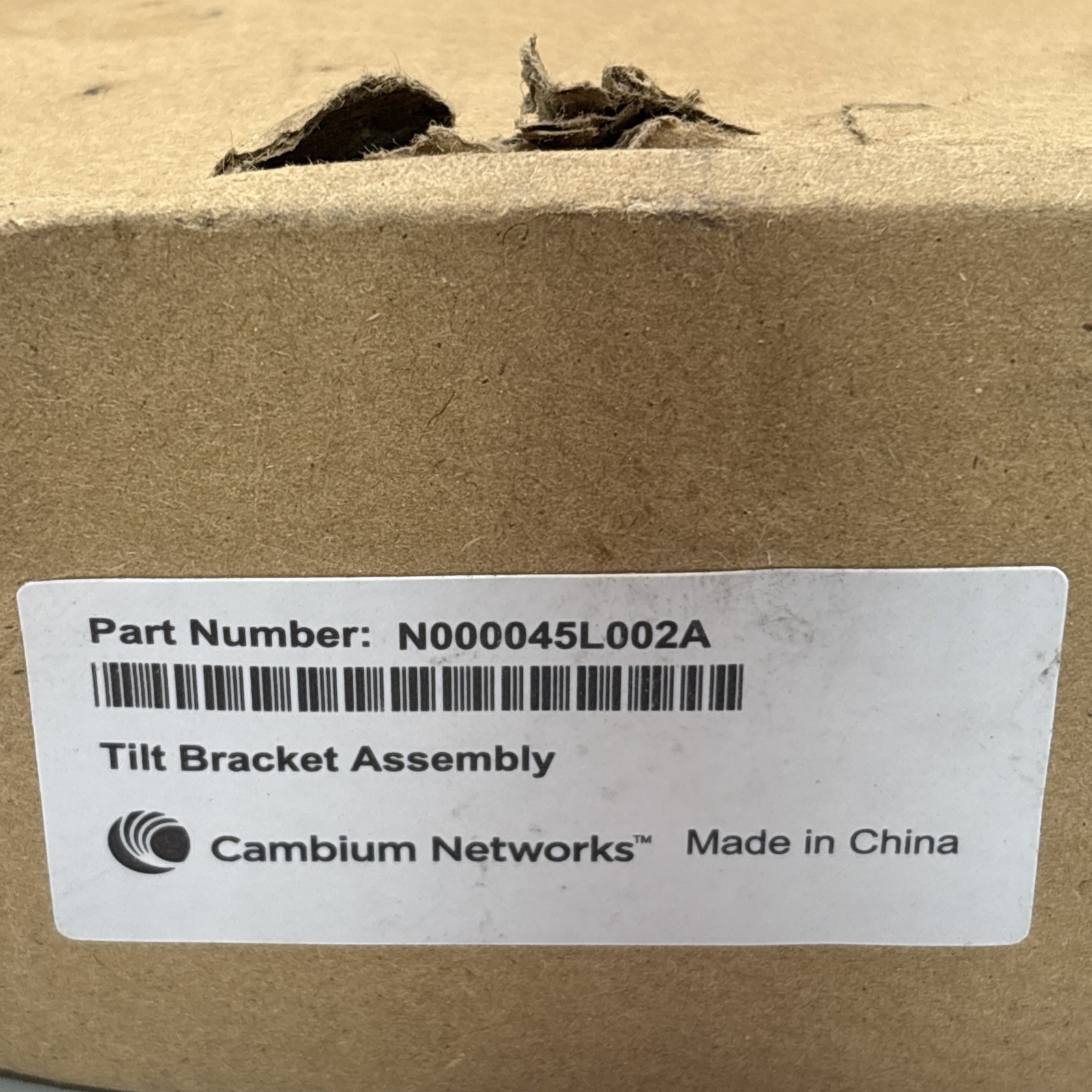 Cambium Networks mounting bracket MODEL #N000045L002A
