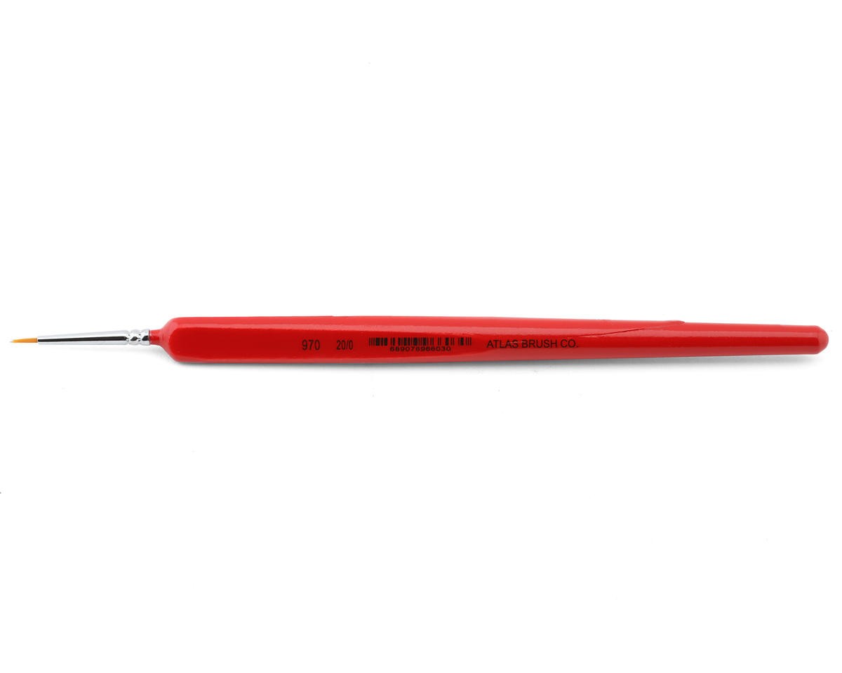 Atlas Brush Golden Taklon-Triangle Handle 20/0 [ABS970-20/0]