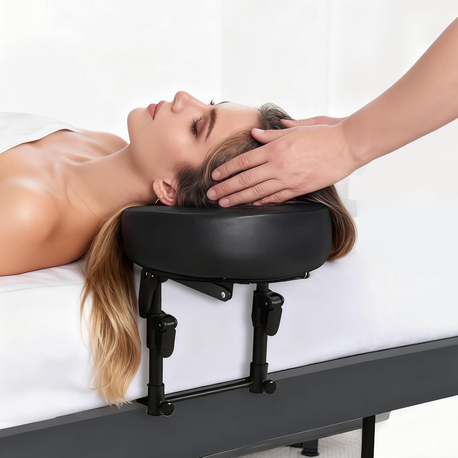Adjustable Massage Headrest for Bed - Lightweight Face Cushion for Therapy