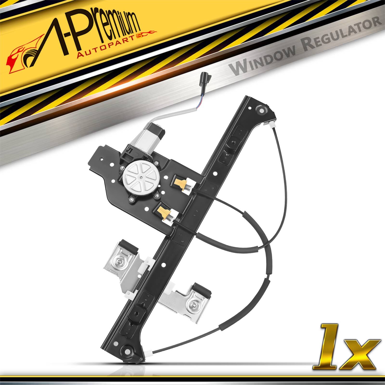 A-Premium Rear Right Power Window Regulator for Chevy Trailblazer EXT GMC Isuzu