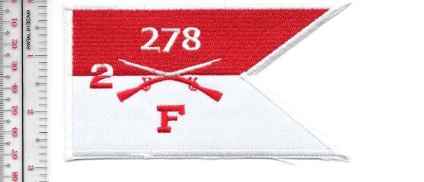 US Army 278th Armored Cavalry Regiment F Company Tennessee Army National Guard K