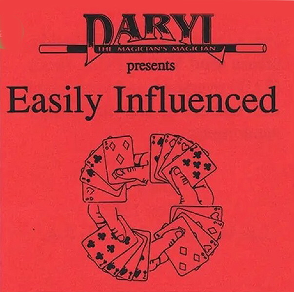 EASILY INFLUENCED By DARYL (WITH 3 GIMMICK CSRDS) - CARD MAGIC