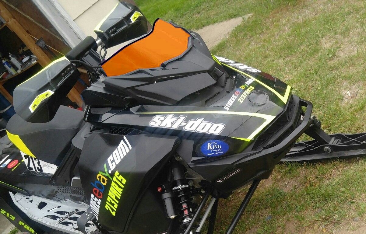Low Orange Windshield Fits Ski-Doo Rev Gen 4 600 850 900 ~ 213 Parts