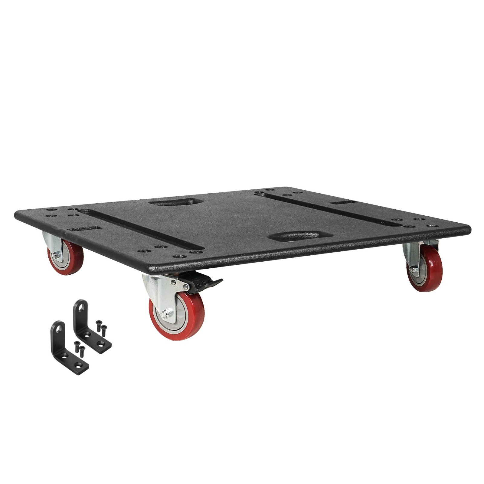 Sound Town Caster Board FILA Subwoofer - 4" Casters With Brakes (ZSCB-FL118S)