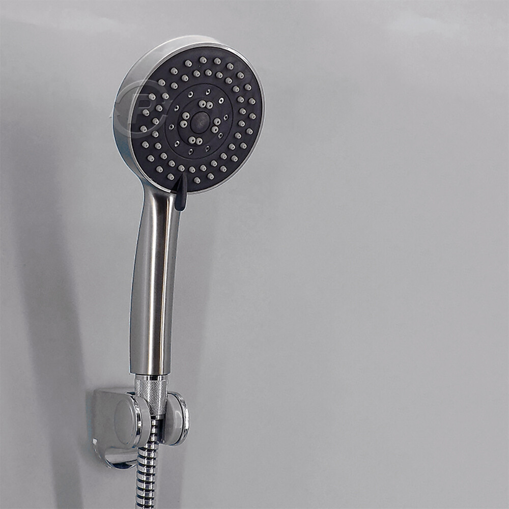 Brushed Nickel 5 Sprays Handheld Hand Shower Heads Replacement For GROHE Showers