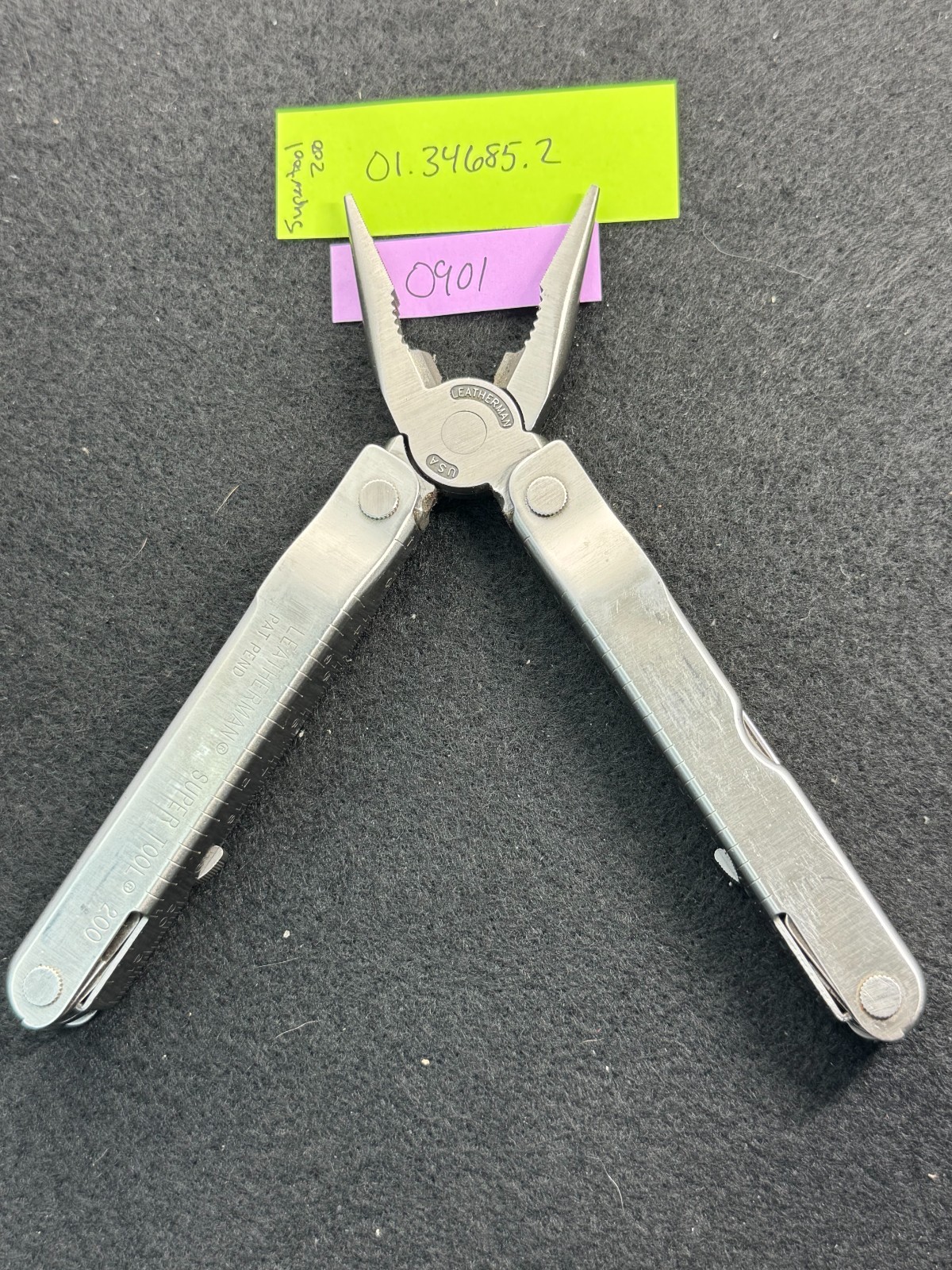Leatherman Supertool 200 stainless Steel Multitool retired