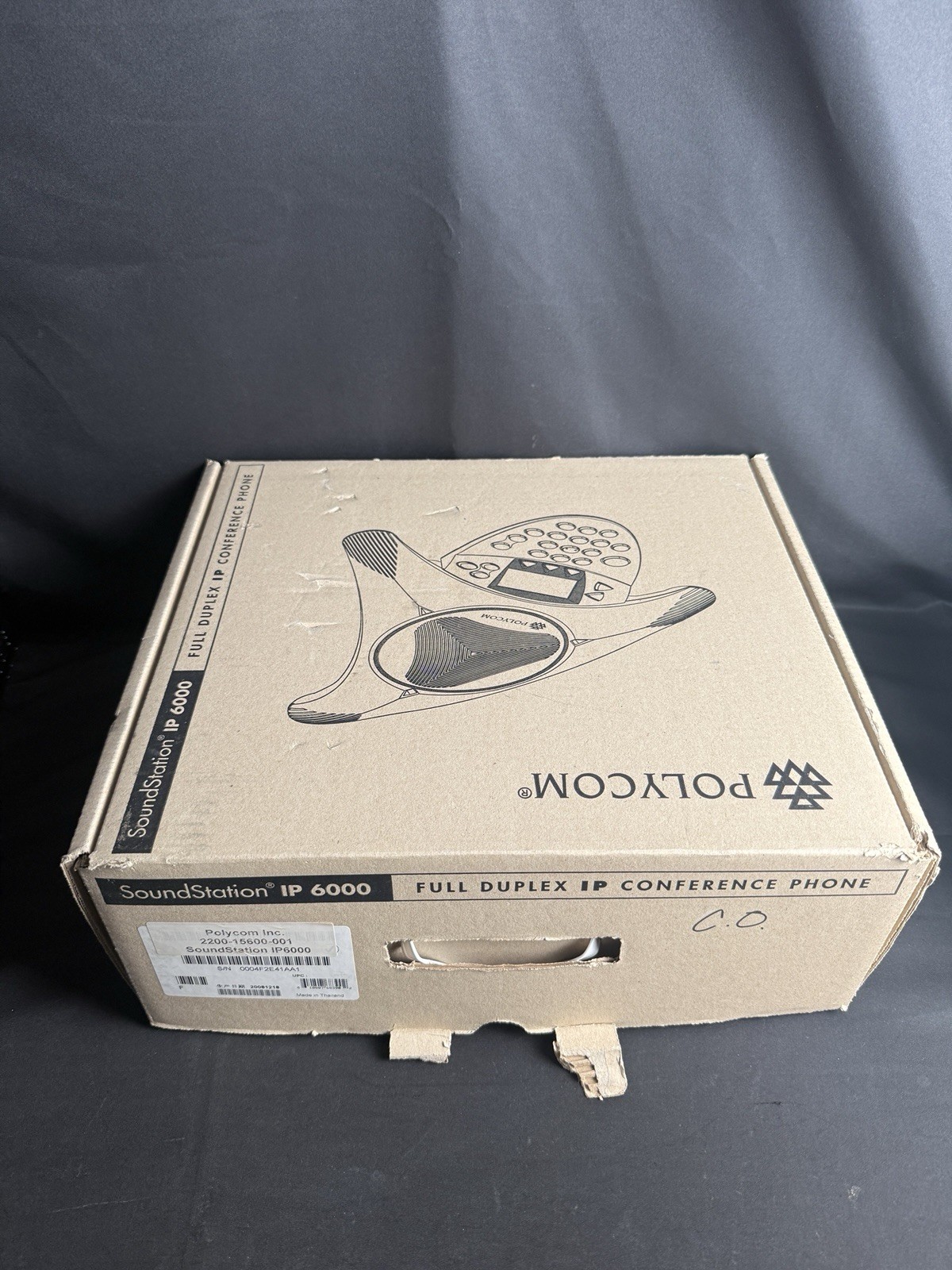 Polycom SoundStation IP 6000 Full HD Duplex Conference Phone PoE 2201-15660-001
