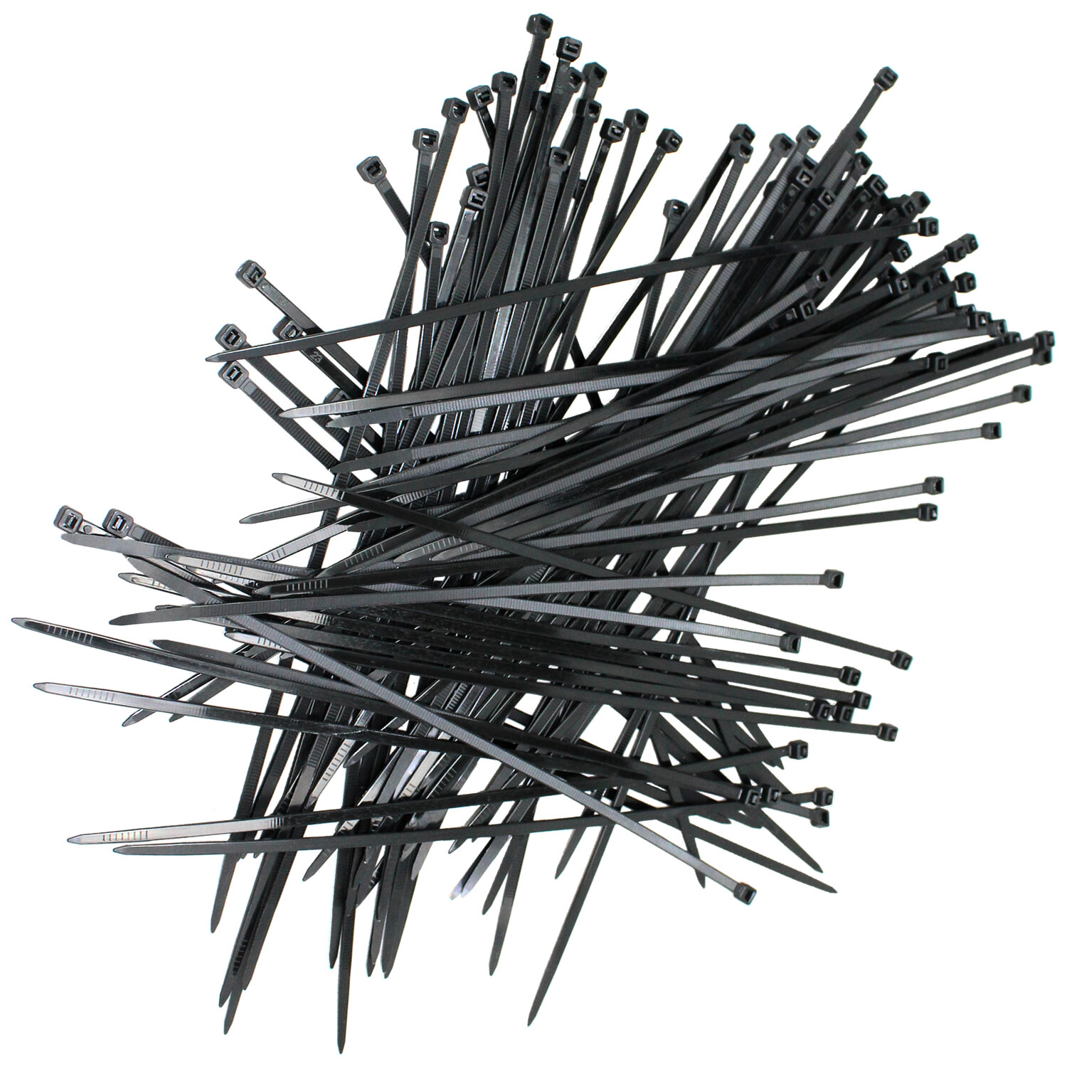 500 Pack Cable Ties Tie Wraps Plastic Nylon Zip Ties Strong Extra Long NEW 12"