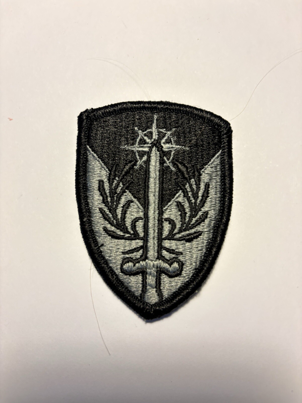 408th Support Brigade U.S. Army Shoulder Patch ACU With Hook & Loop Back
