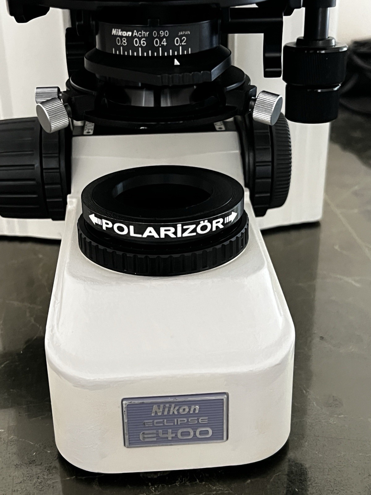 Polarizing Attachment Kit for Nikon Eclipse E400 Microscope POL DIY