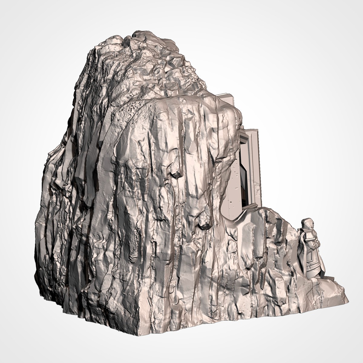 Dwarven Isolate Mountain Terrain for Tabletop wargames