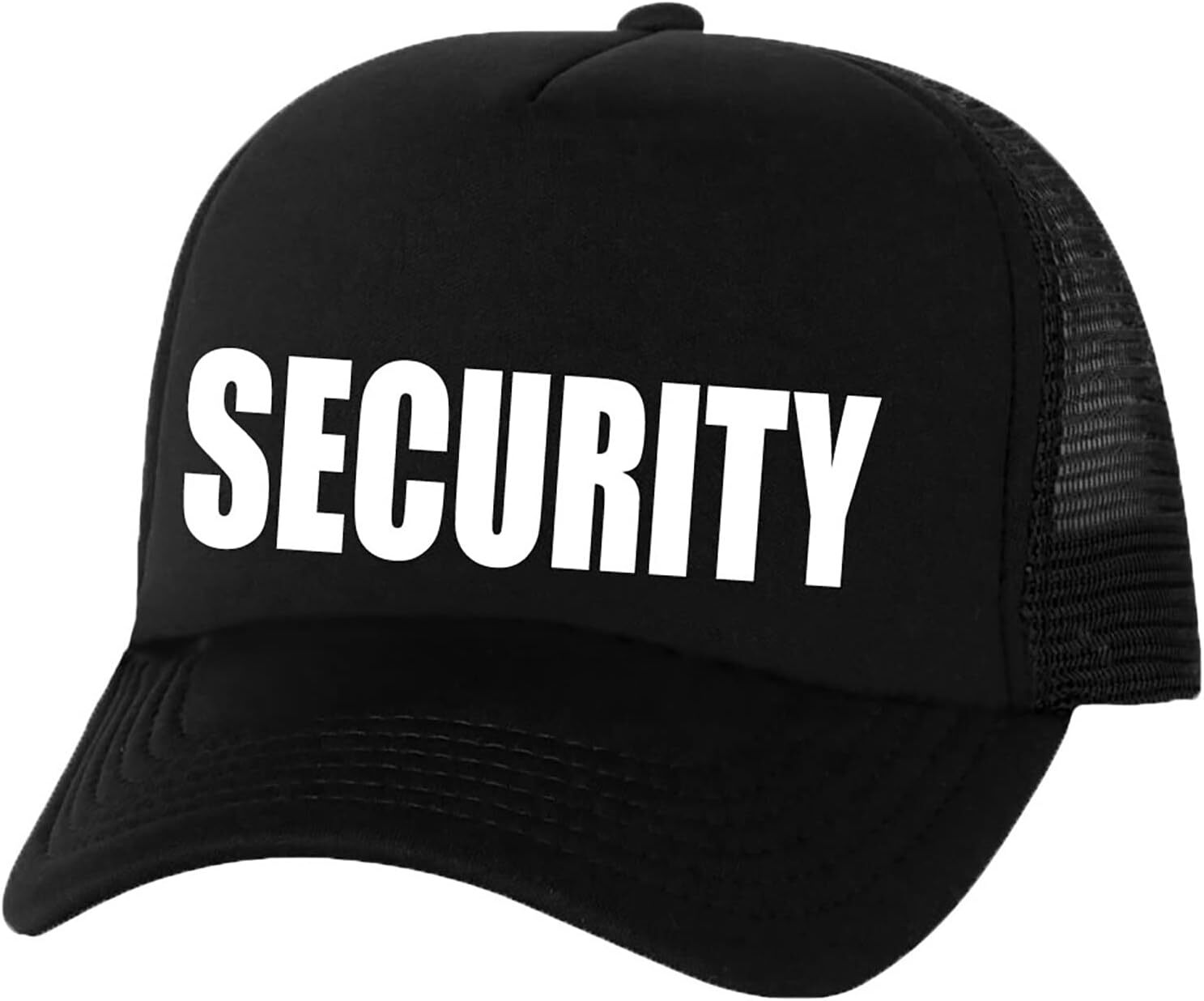 zerogravitee Security Truckers Mesh Snapback hat One Size, Black