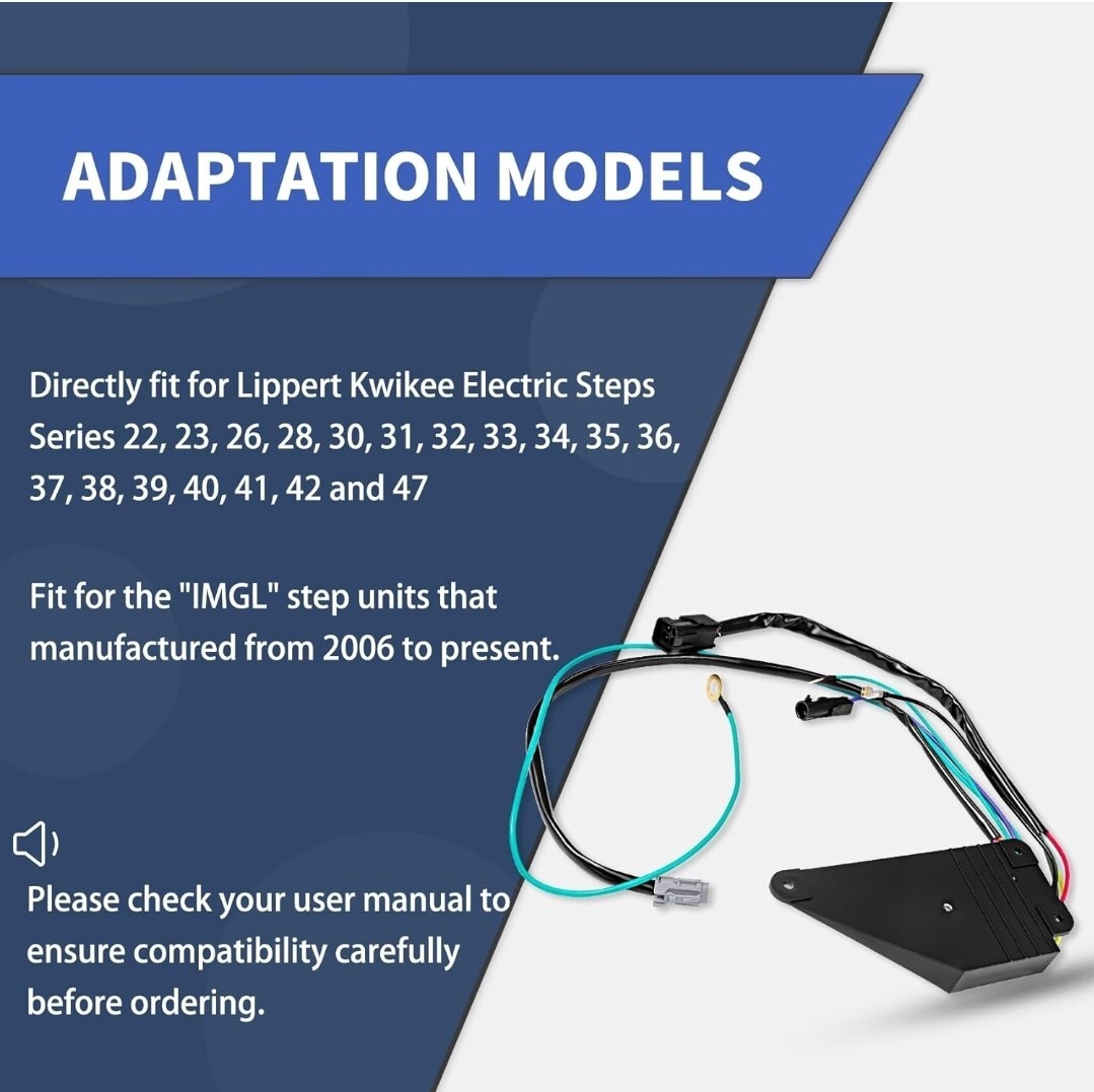 Step Control Unit Assembly Easy to Install & Use Control Unit Replaces 909510000