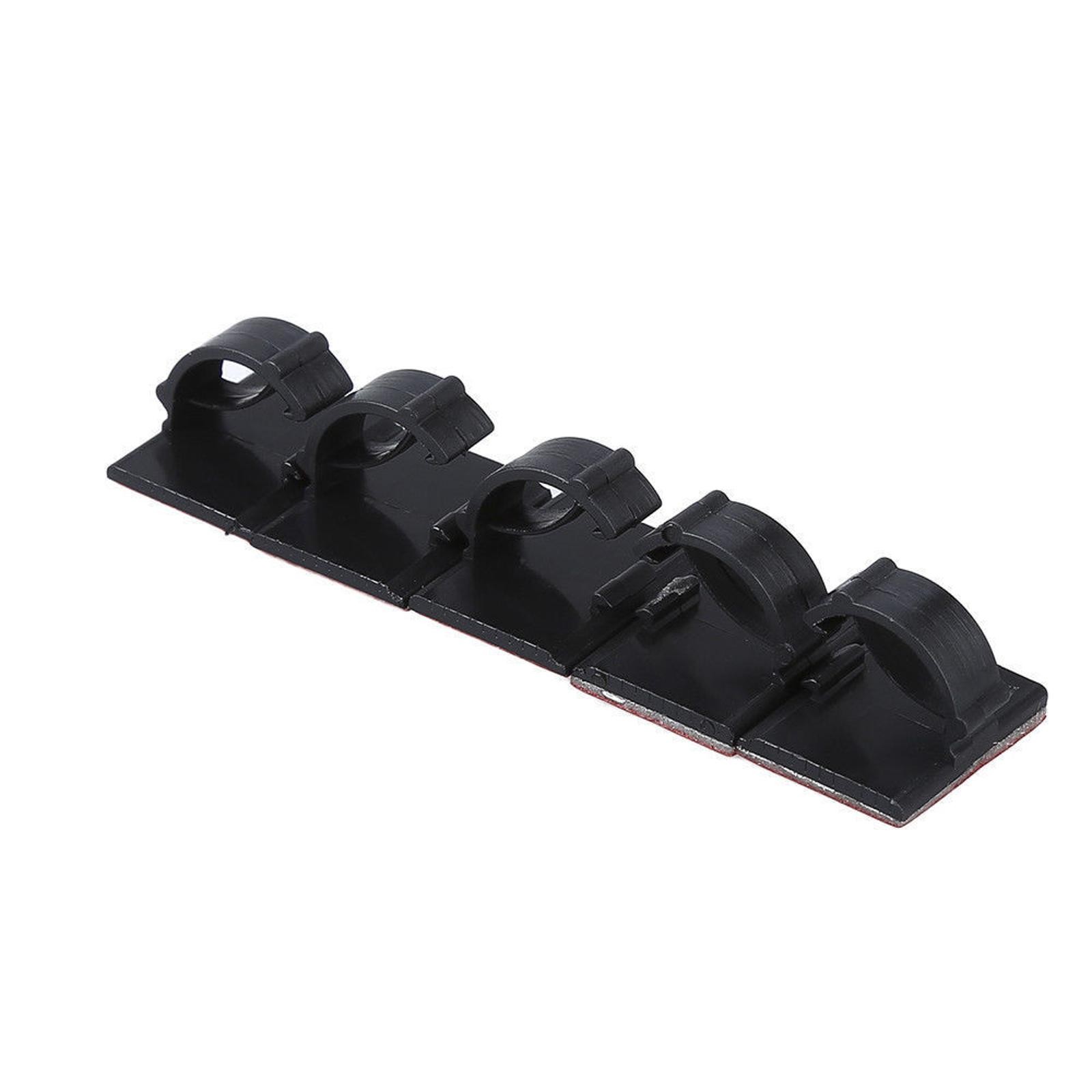 20Pack Self-Adhesive Base Design Clip Wire Tie Cable Clamp Clip Car Dash Camera