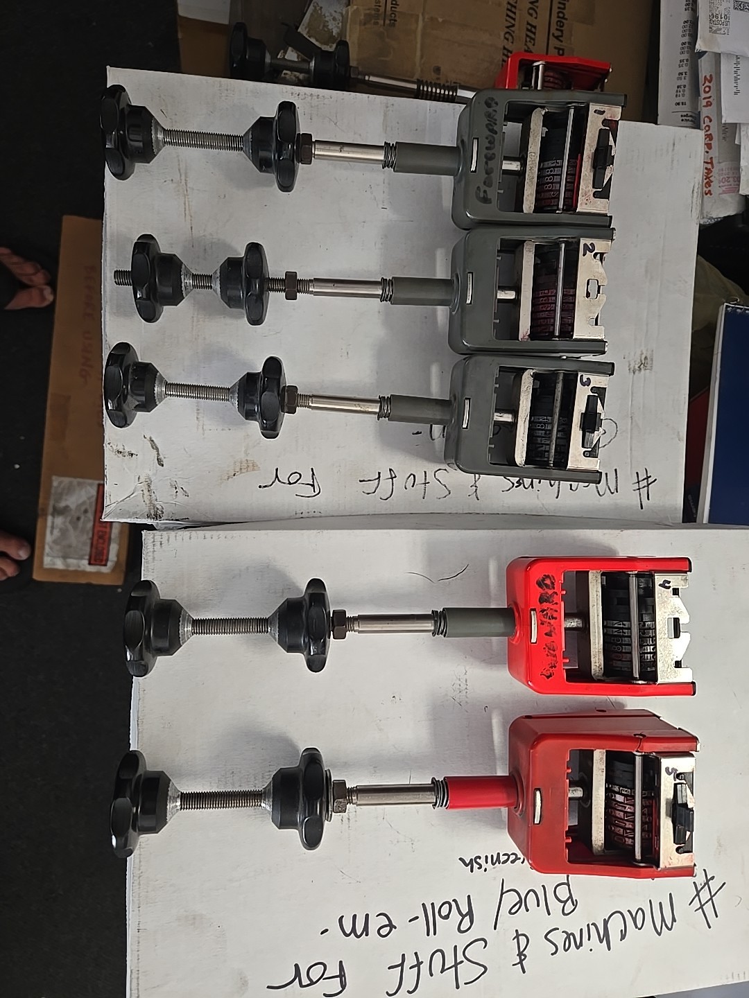 Rollem Numbering Head, 5 Available, Tested Working!! Selling 1 Per Each.