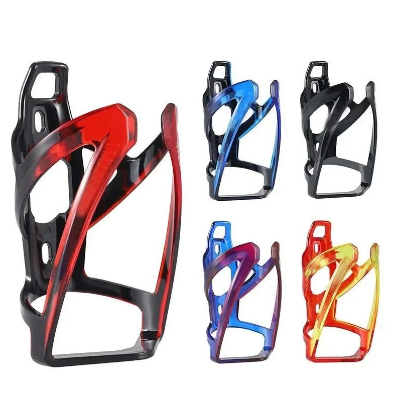 1 pc Colorful Gradient Bike Water Bottle Cage Ultralight MTB Road Cycling Holder