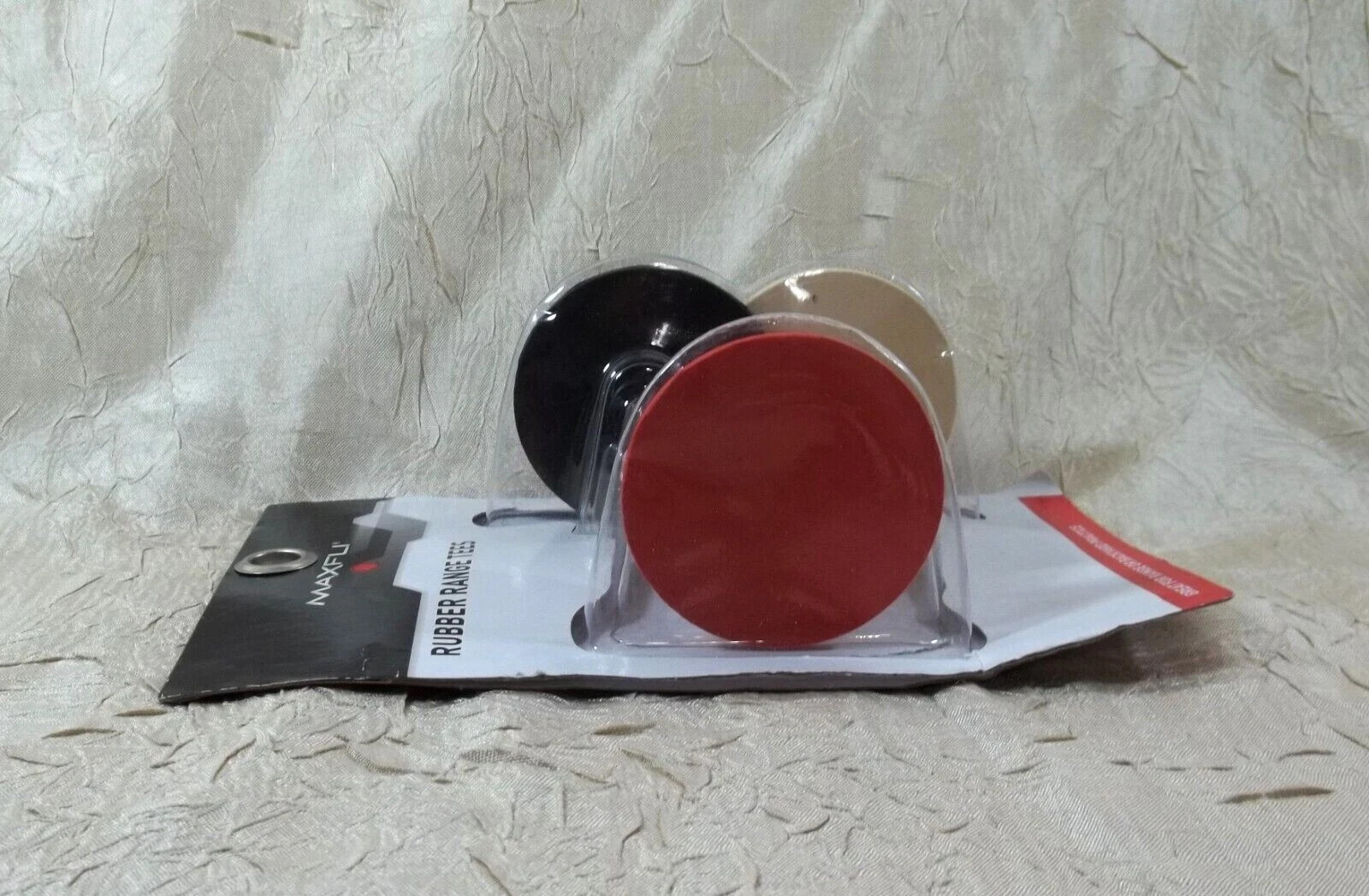 Maxfli Rubber Range Tees MX125 Two Rubber Range Tees & 3/4" Plug New In Package