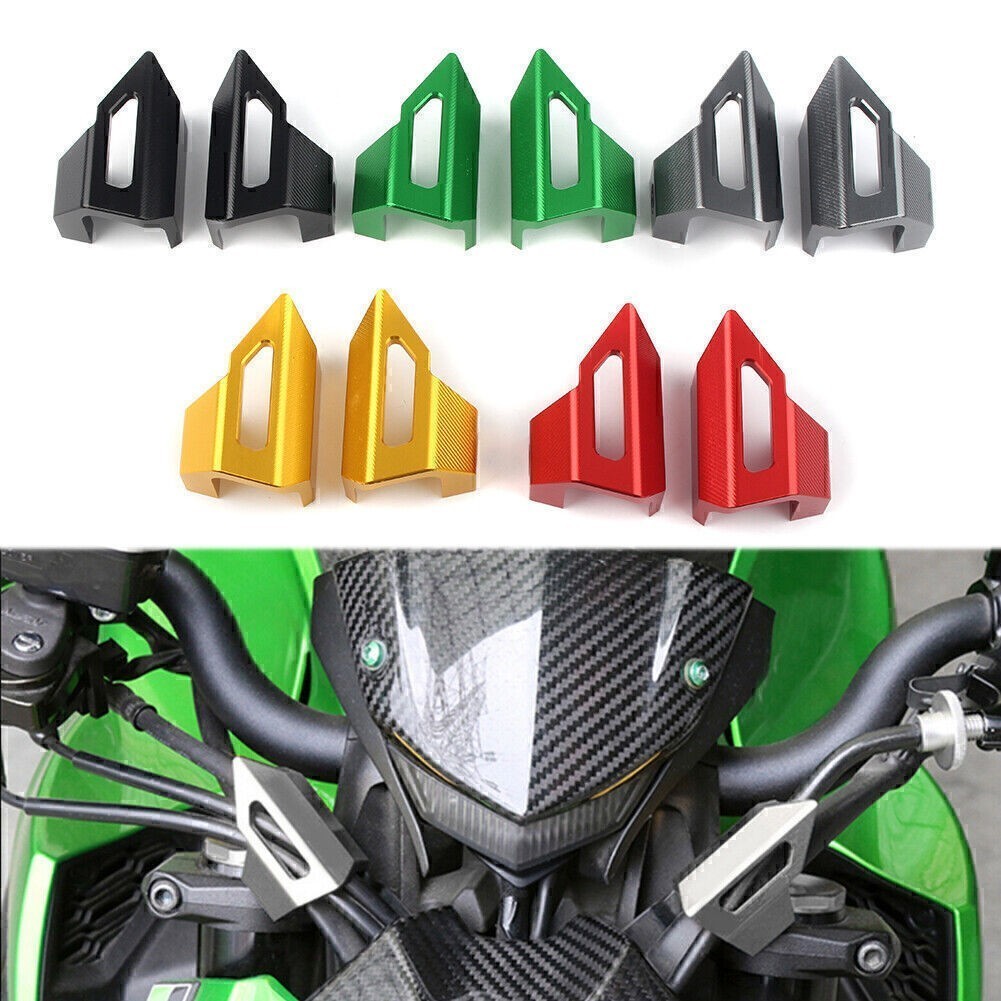 For Kawasaki Z1000 2014-2016 15 CNC Front Brake Clutch Line Hose Clamps 5 Colors