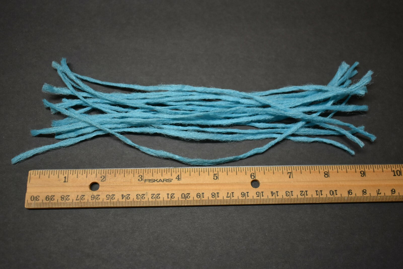 15 TURQUOISE Polypropylene Polypro Poly  Yarn / Parachute Posts Fly Tying
